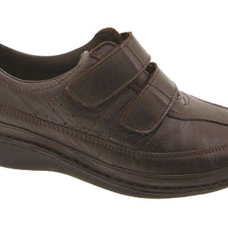 Zapatos de Mujer Lombardino casual Diabetic Marrón