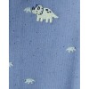 Pijama algodon Dino blue CARTERS Pijama algodon Dino blue CARTERS
