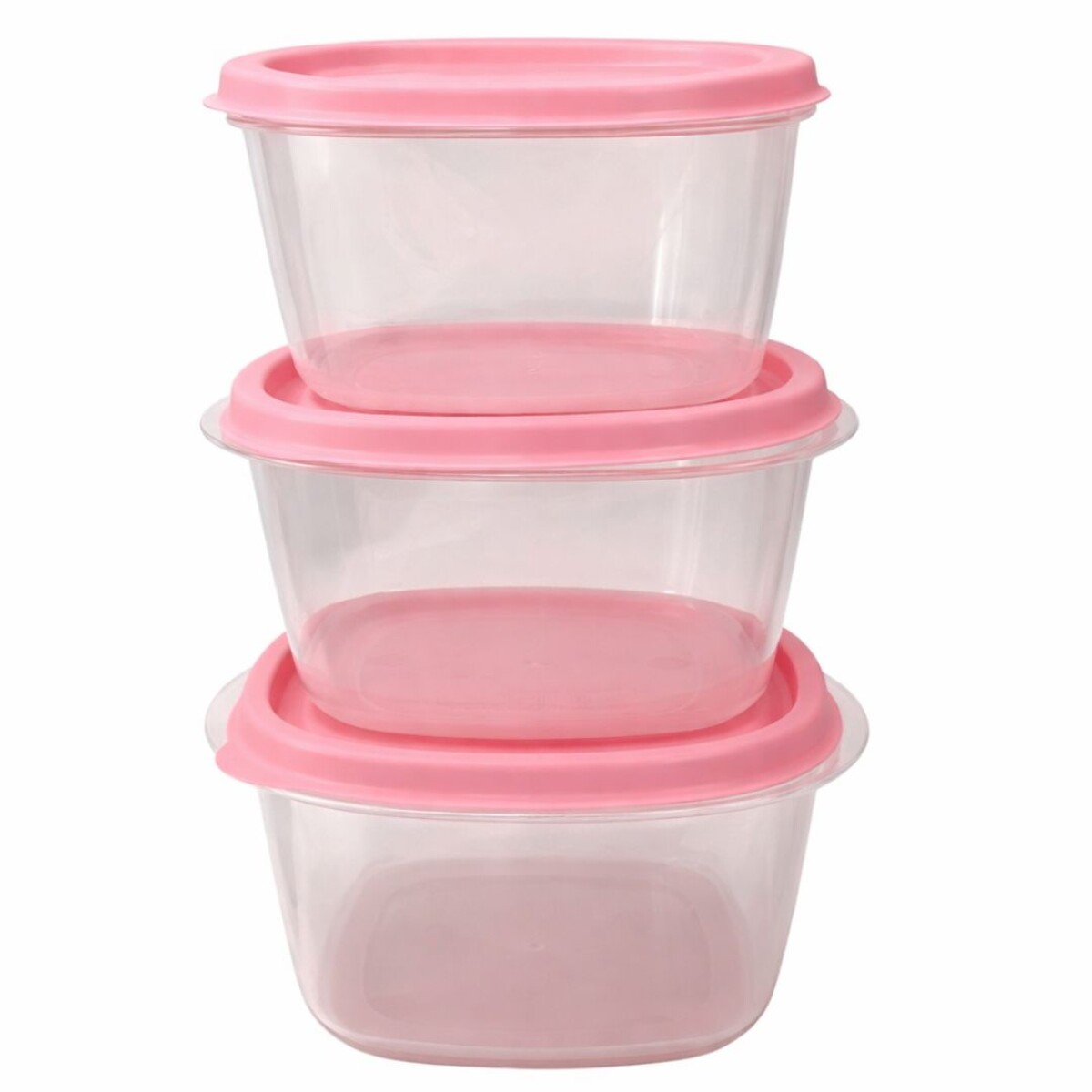 TUPPER CRISPER DE PLÁSTICO SET x3 