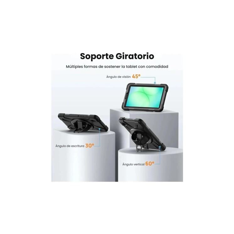 Funda Rugged Samsung para Galaxy Tab A11+ Negra Funda Rugged Samsung para Galaxy Tab A11+ Negra
