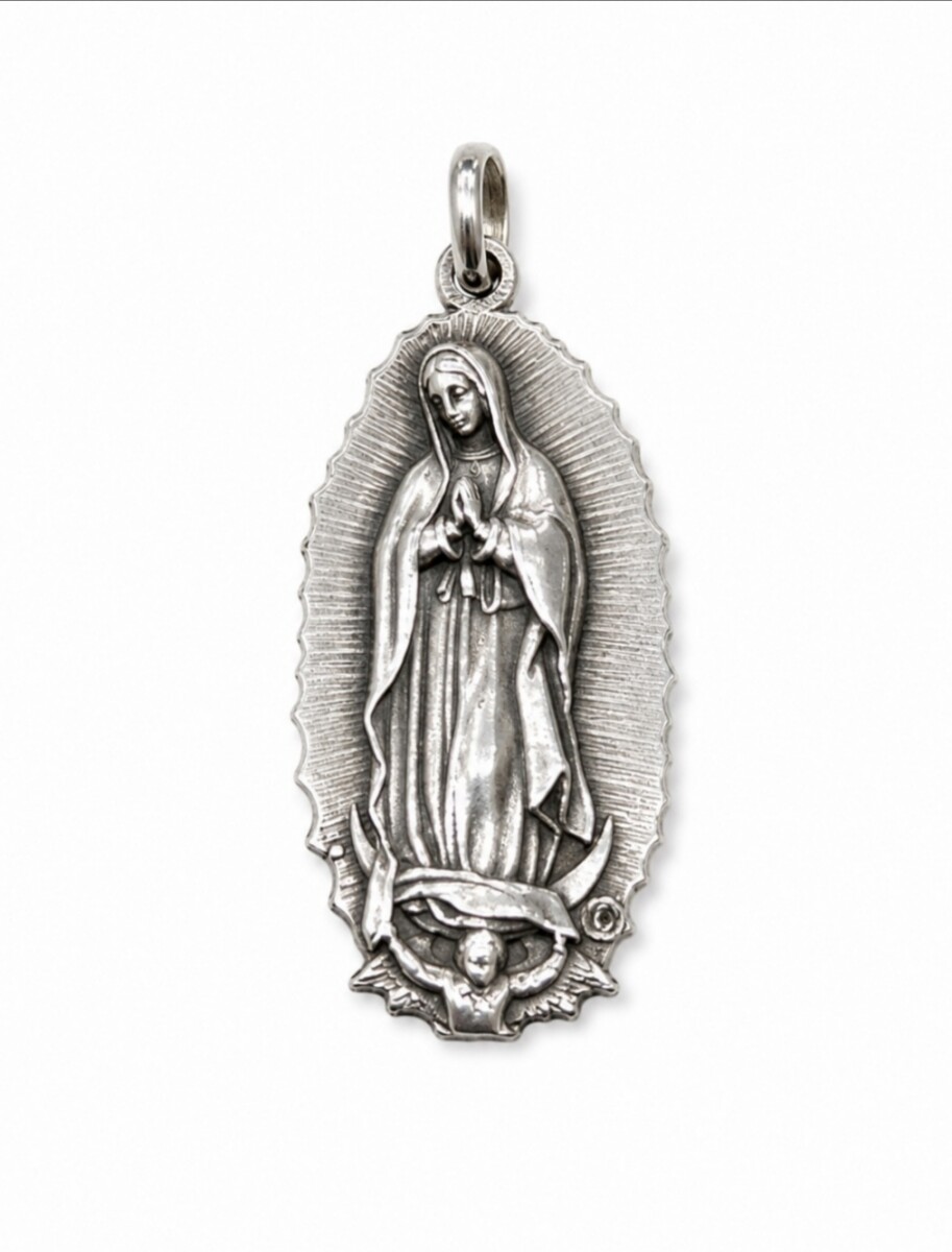 Medalla Virgen de Guadalupe en Plata 