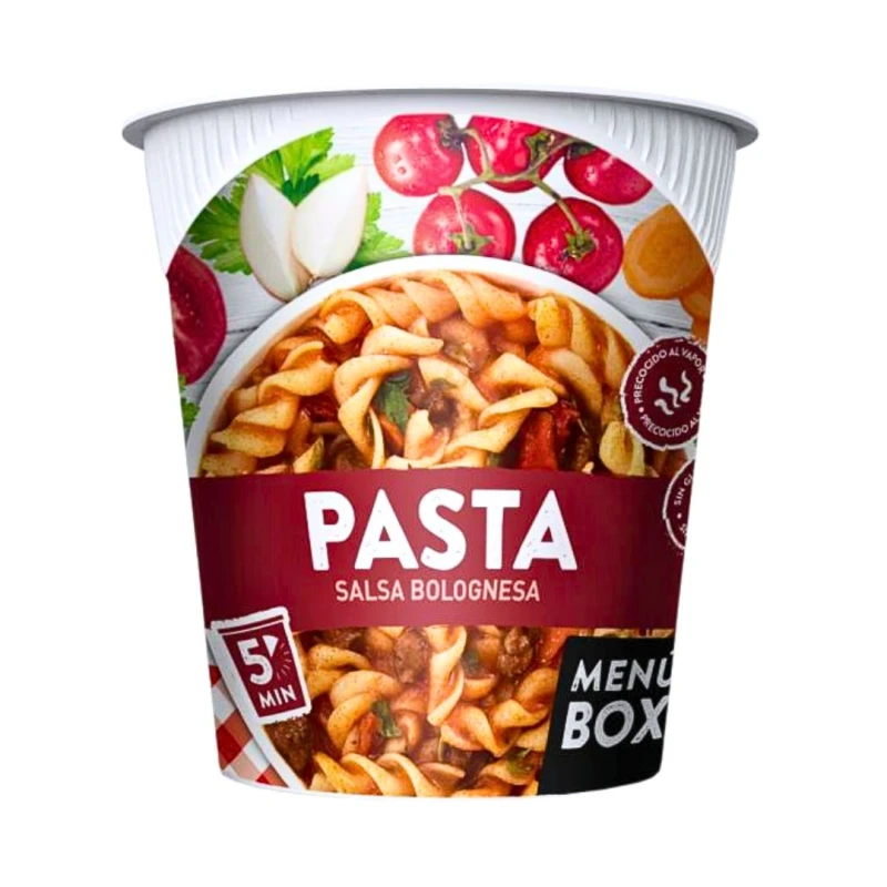 Pasta bolognesa Menú Box - 64 g Pasta bolognesa Menú Box - 64 g