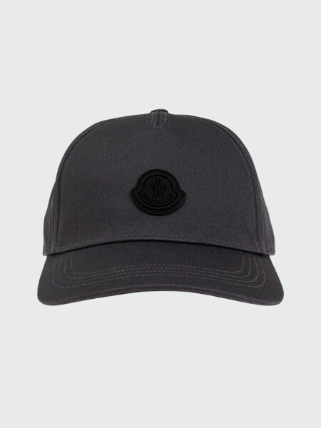 Moncler - Gorro con visera Gris