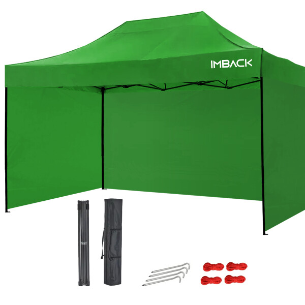 Gazebo Plegable 3x4.5 M Autoarmable 3 Paredes Eventos Playa Gazebo Plegable 3x4.5 M Autoarmable 3 Paredes Eventos Playa