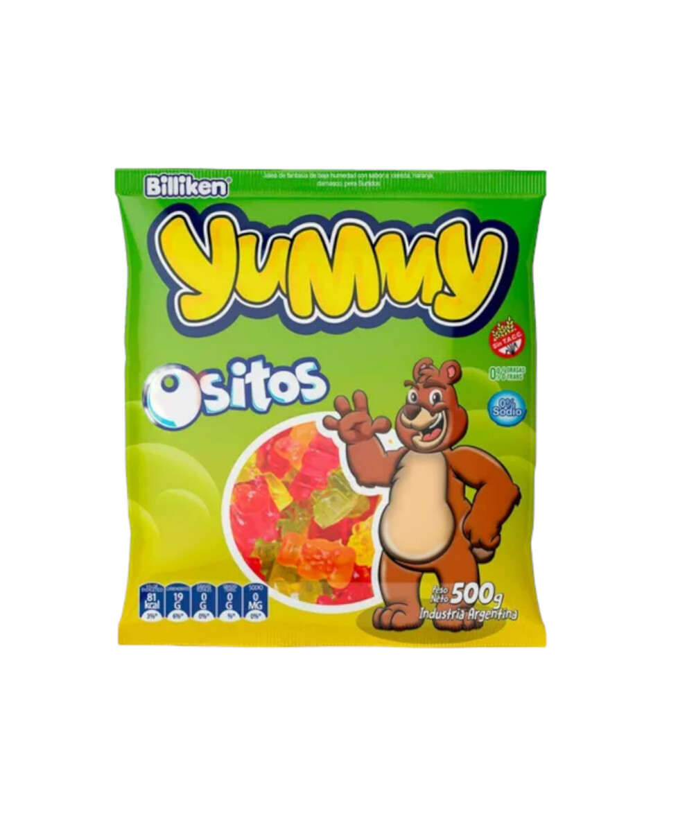 Goma Yummy 500 grs - Ositos 
