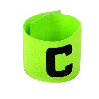 Cinta Brazalete de Capitán Fútbol Amarillo Fluor