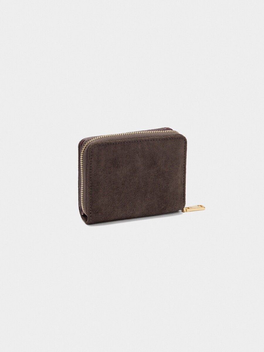 Cartera Efecto Piel marron
