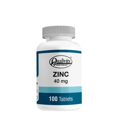 ¡OFERTA IMPERDIBLE! Zinc 40 mg 100 Tabletas Qualivits ¡OFERTA IMPERDIBLE! Zinc 40 mg 100 Tabletas Qualivits