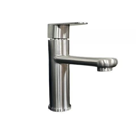 Grifería de lavatorio Monocomando de mesada Celtic Gris Satinado Grifería De Lavatorio Monocomando De Mesada Celtic Gris Satinado