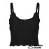 VMBORABORA STRAP CROP TOP GA BLACK