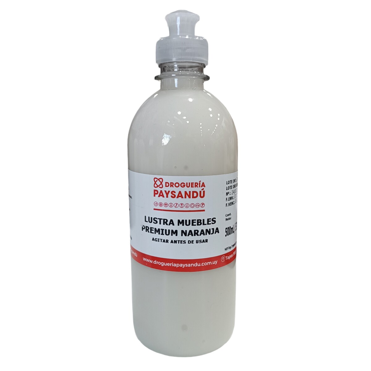 Lustra muebles premium 500ml - Naranja 