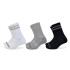Socks Thin Stripe Crew - Unisex White/multi