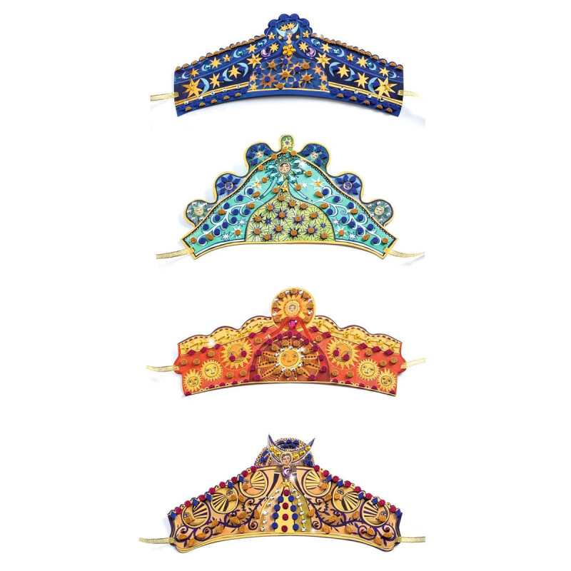 Coronas para decorar Echantresses Djeco Coronas para decorar Echantresses Djeco