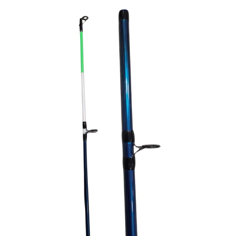 Caña Top Surf 3.60 M 2 Tramo Fibra De Vidrio Lance 100-200g Azul Caña Top Surf 3.60 M 2 Tramo Fibra De Vidrio Lance 100-200g Azul