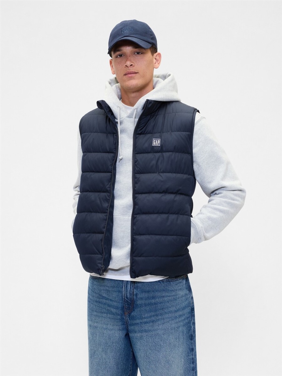 Chaleco Puffer Hombre - New Classic Navy 