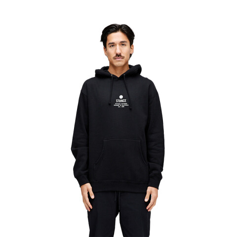 Canguro Stance Established Hoodie Negro