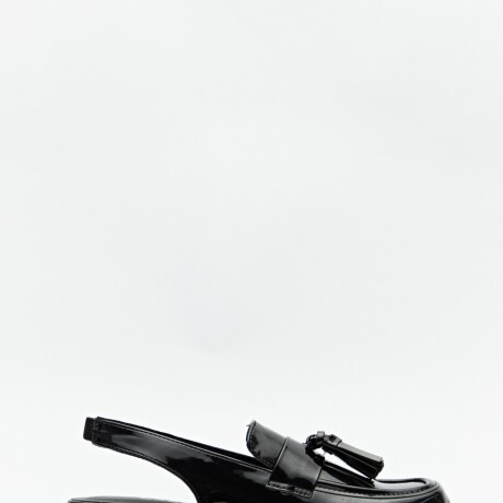 ZUECO BARONESSE Charol Negro