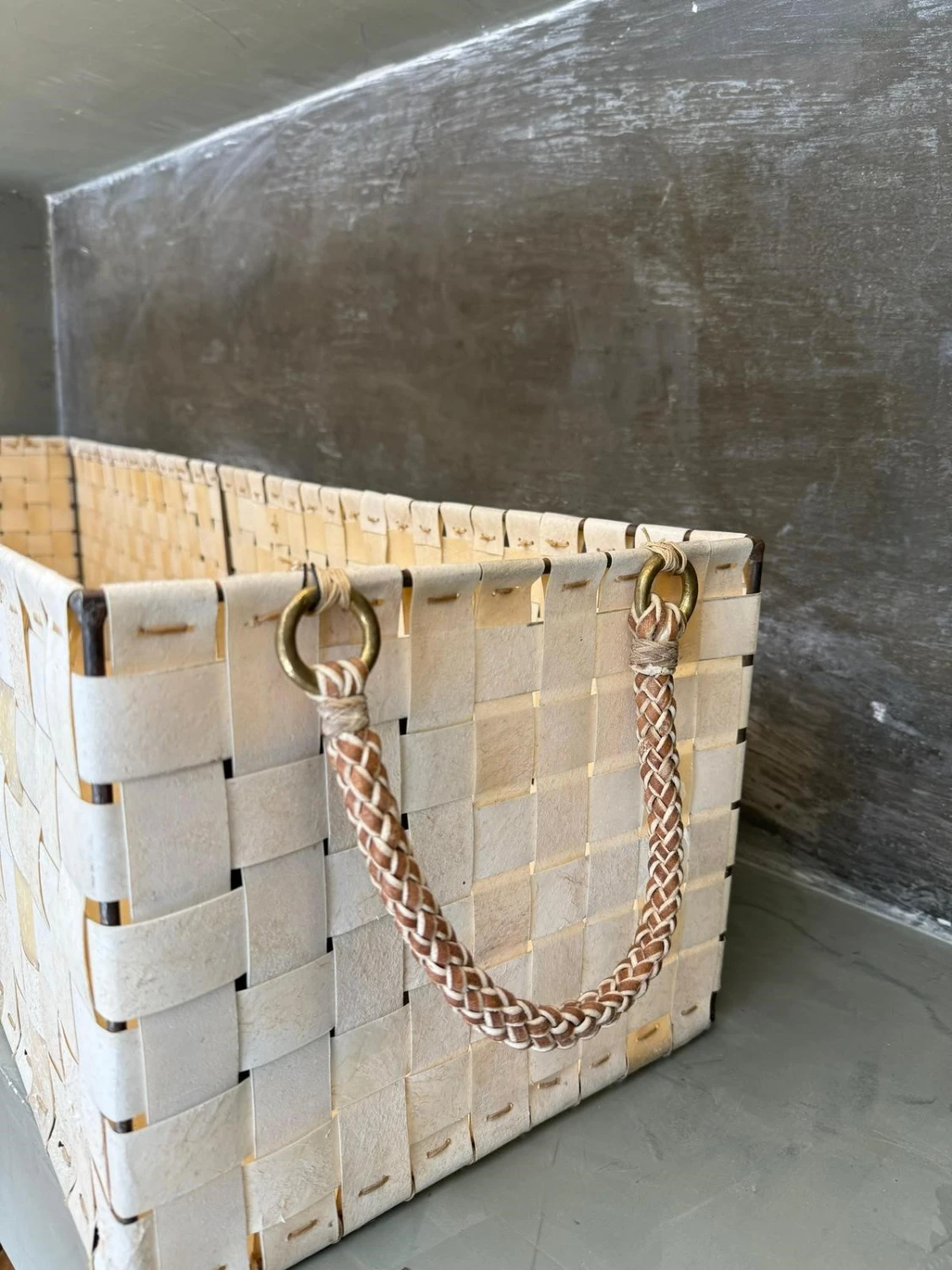 Rectangular Braided Basket Grande