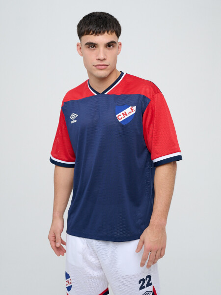 REMERA MATCH Nacional Hombre Azul Marino