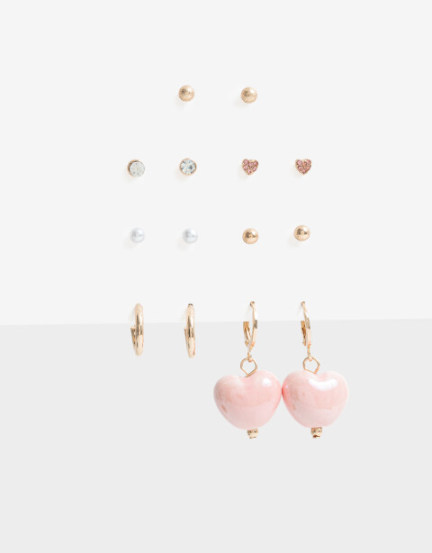 Aros Sets Metal Bijou Set Metal - Dorado