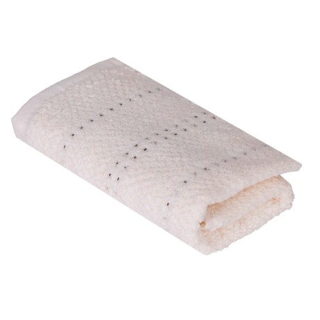 TOALLA DE VISITA ALGODON NATURAL-BEIGE ALBA CRUDO
