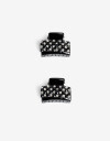 Broches Sets Strass Set De Mini Broches Con Strass - Negro
