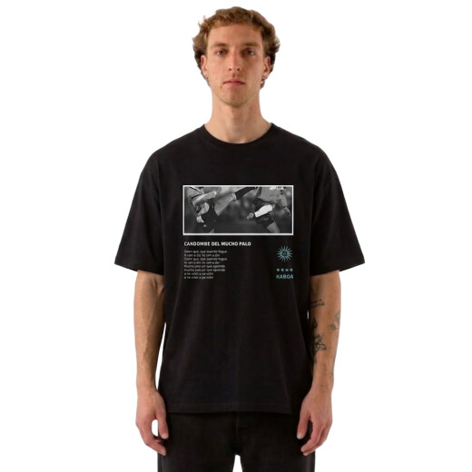 Remera Kaboa Mucho Palo - Negro Remera Kaboa Mucho Palo - Negro