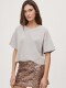 REMERA FIESTA Gris Claro
