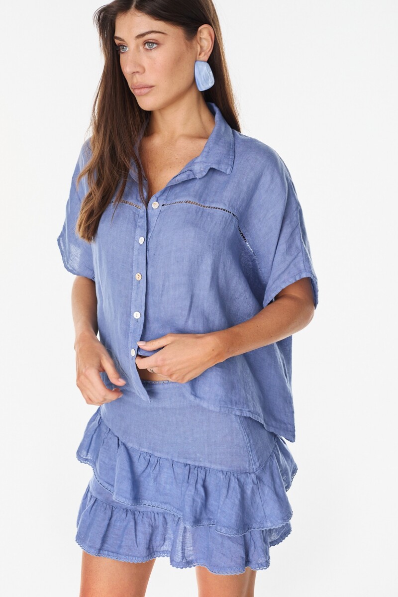 Camisa Helios Azul