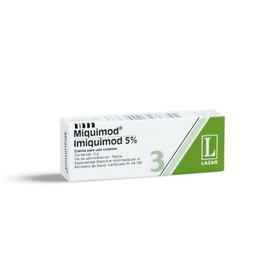 Miquimod Crema 3 Grs. Miquimod Crema 3 Grs.