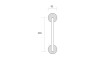 Manijón para puerta bronce viejo RS-914 BR Manijón Para Puerta Bronce Viejo Rs-914 Br