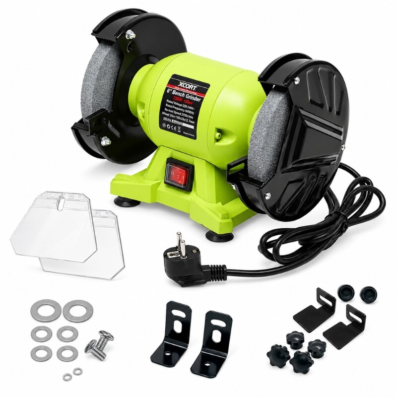 XCORT AMOLADORA DE BANCO 6 PULGADAS 250W Xcort Amoladora De Banco 6 Pulgadas 250w