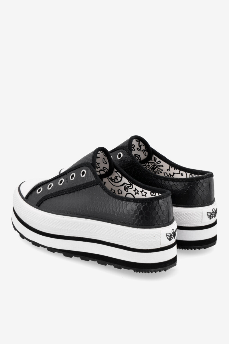 ZAPATILLA OLD SCHOOL - SLIPPER Negro