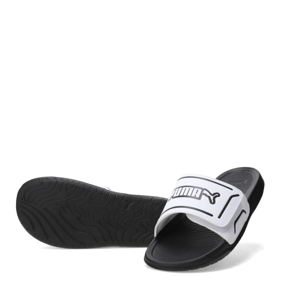 Sandalias Puma Royalcat Comfort 2 Masculino Blanco - Negro