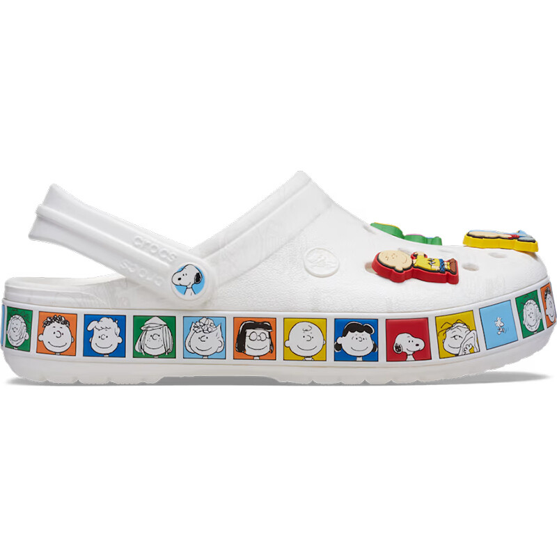 Crocband™ Clog Peanuts Blanco