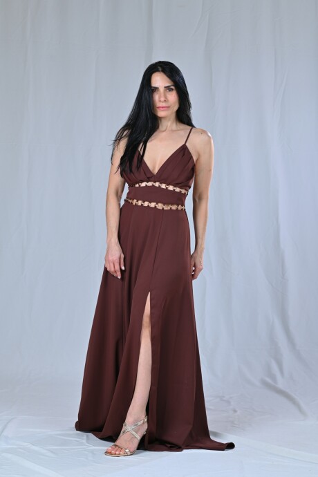 Vestido Laureth Marrón