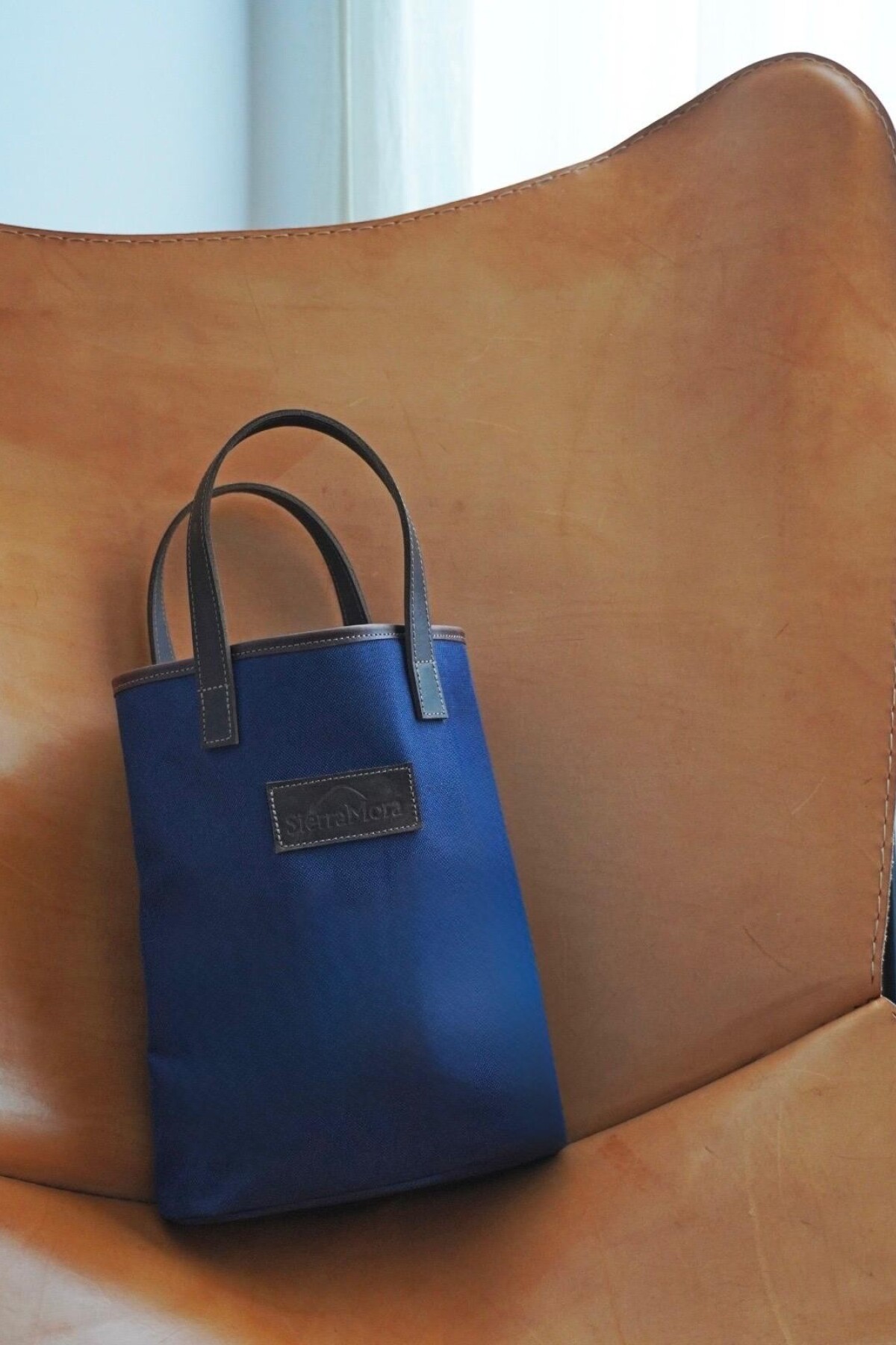 Matera Lona Chocolate / Azul