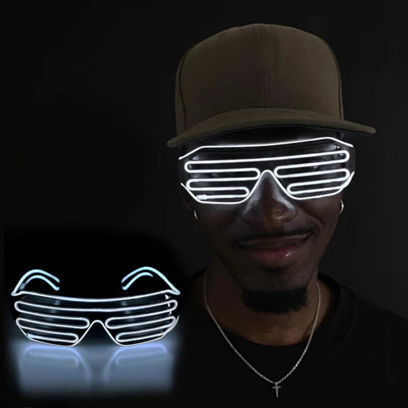 Lentes Led con Control Blanco