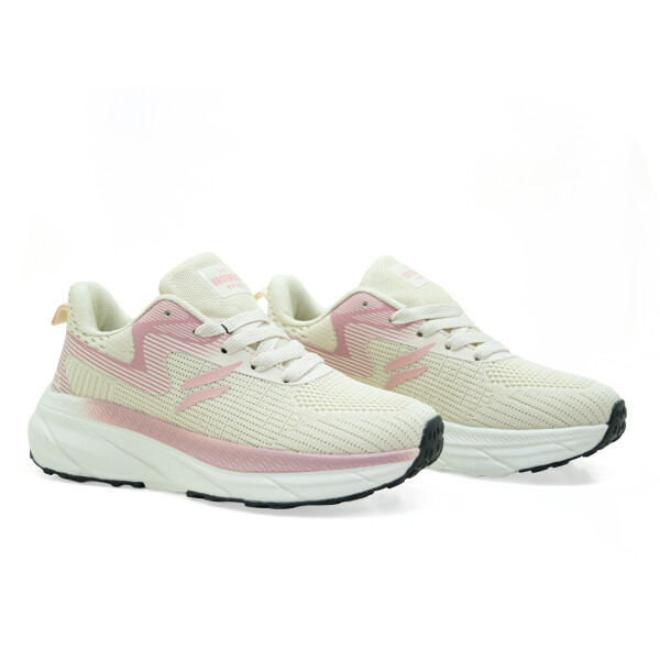 Championes Deportivos The Brooklyn Haus de Mujer - VELTRIX Beige-rosado