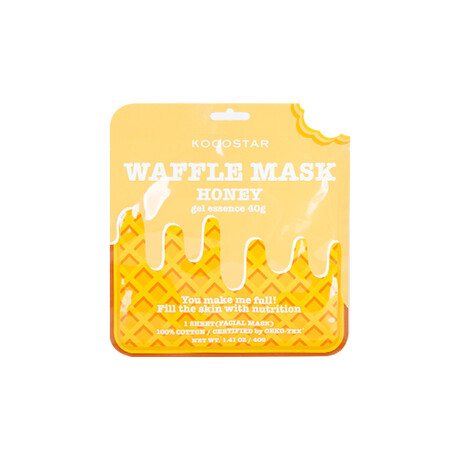 MASCARILLA - WAFFLE MASK HONEY MASCARILLA - WAFFLE MASK HONEY