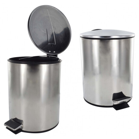 Papelera de acero inoxidable 5 litros Papelera de acero inoxidable 5 litros