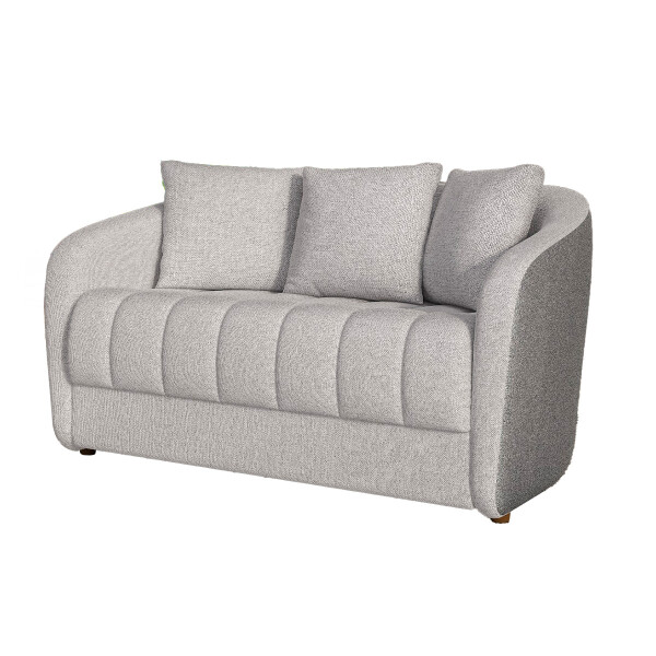 SILLÓN ABBA 2 CUERPOS COLOR GRIS Sillón Abba 2 Cuerpos Color Gris