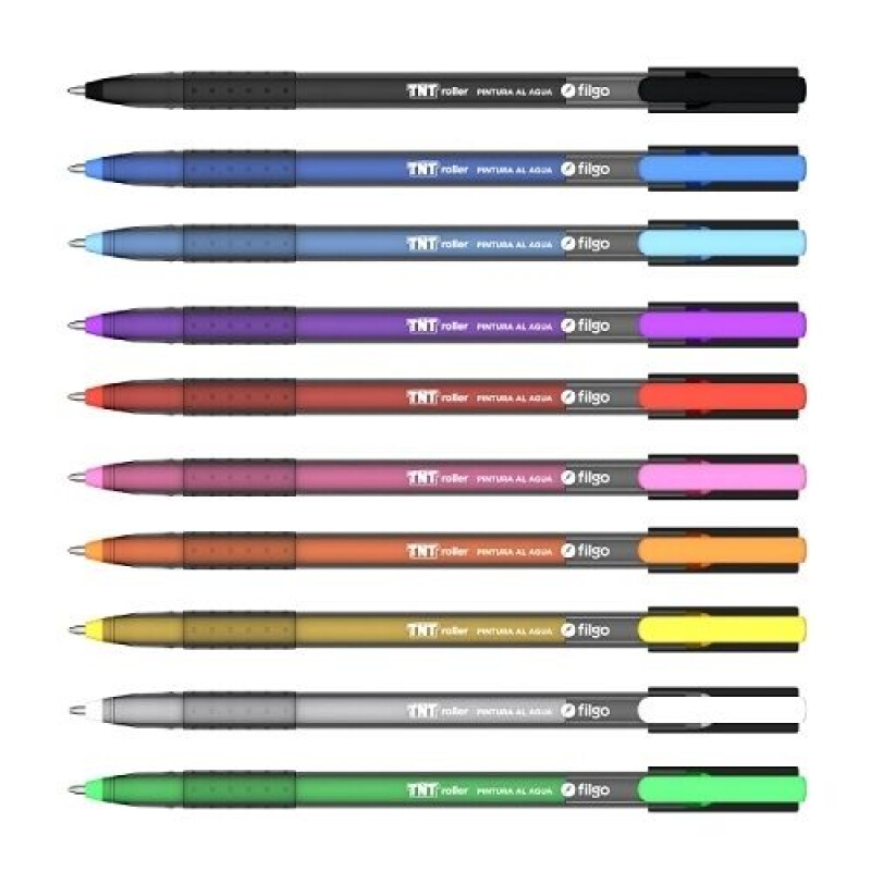 Filgo Lapicera Acrilica TNT Roller- 10 surtido Filgo Lapicera Acrilica Tnt Roller- 10 Surtido