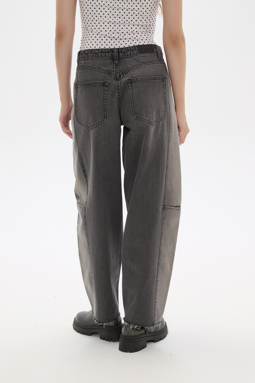 Pantalon Elmire Gris Medio