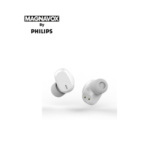 Auricular MAGNAVOX Inalámbrico TWS MBH5322-M0 Blanco Auricular Magnavox Inalámbrico Tws Mbh5322-m0 Blanco