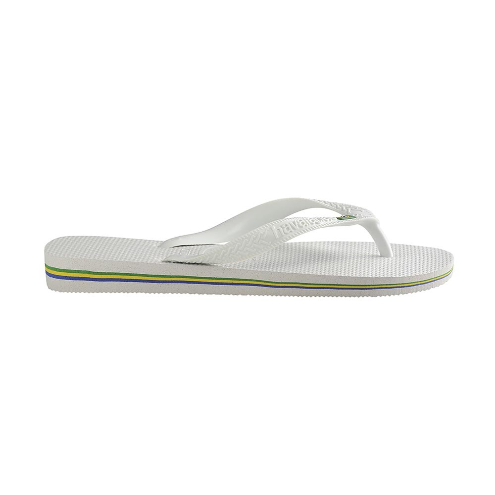 Sandalias Havaianas Brasil Unisex Blanco