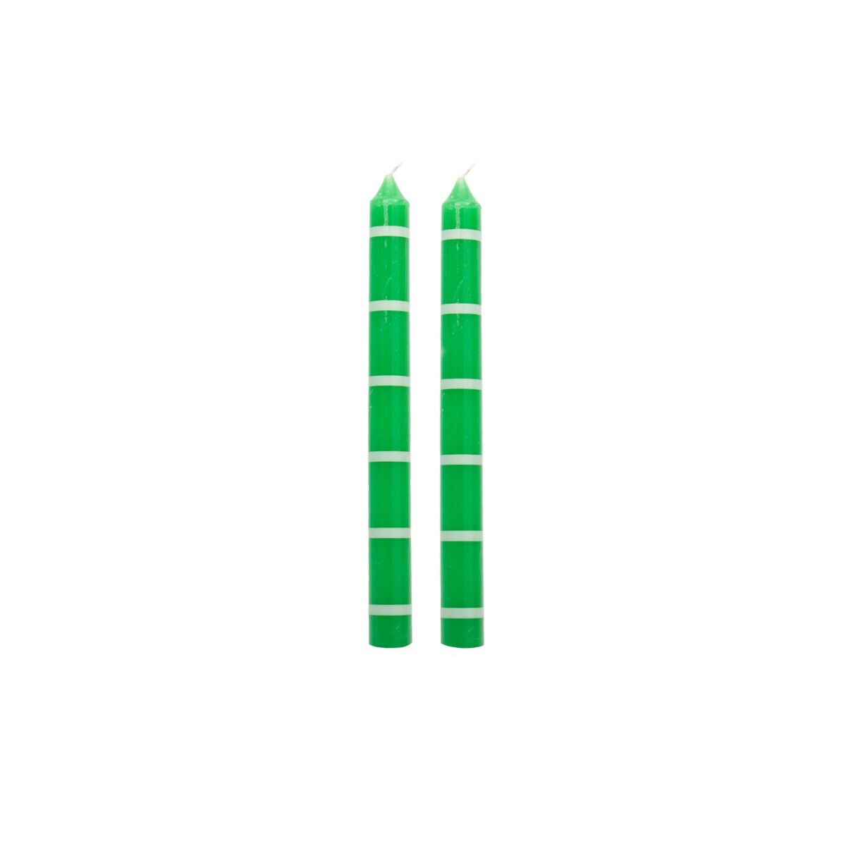 Set x2 velas largas - Esmeralda 