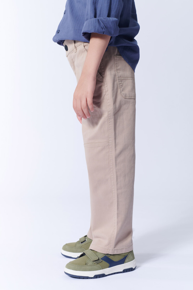 Pantalón carpintero Taupe
