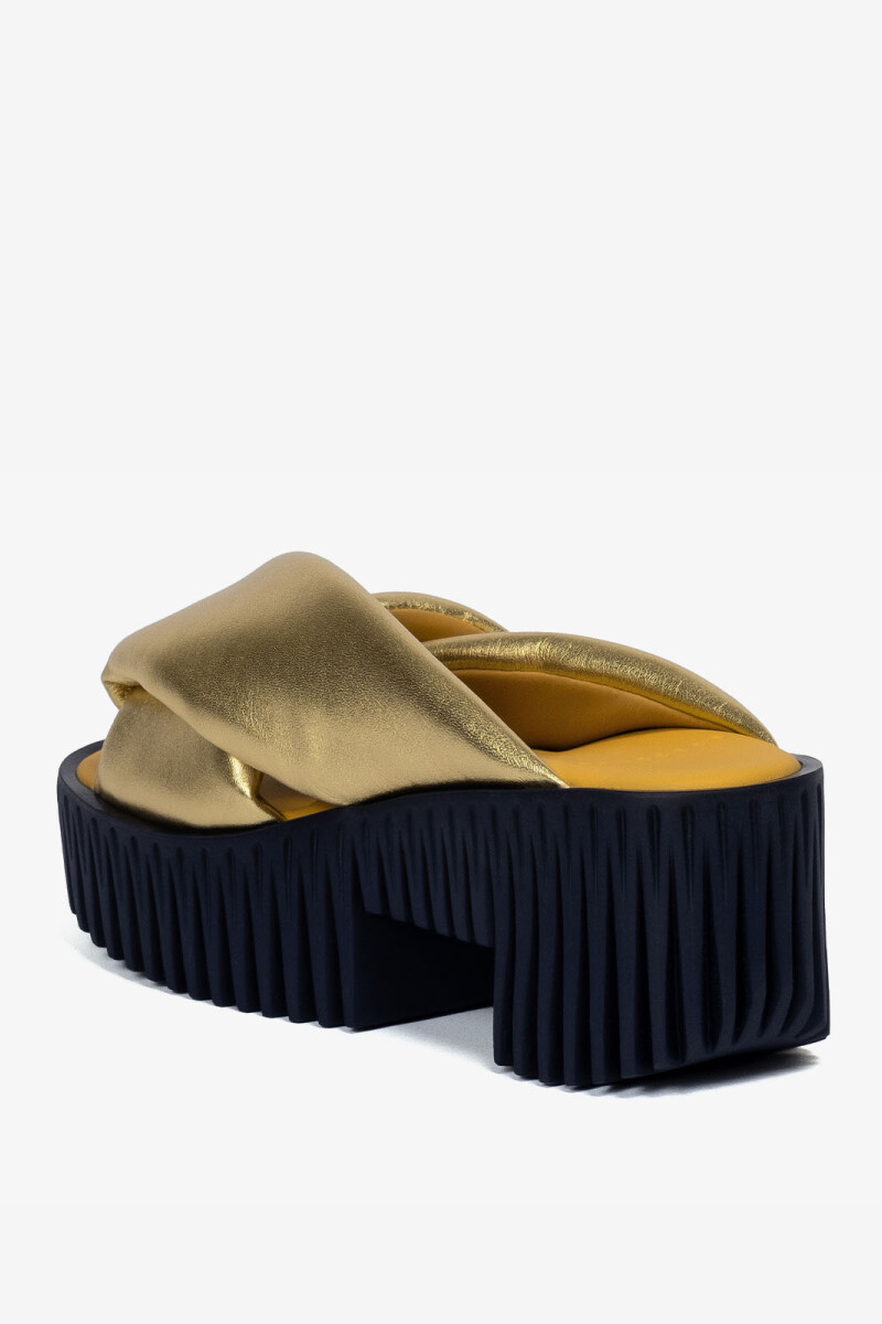 SANDALIA PLIA ANDA Oro