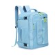 Mochila Trendy de viaje con sujetador de valija Celeste